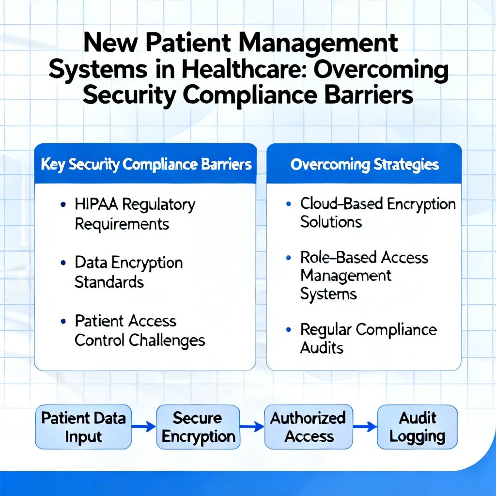 New Patient Management Systems in Healthcare: Overcoming Security Compliance Barriers