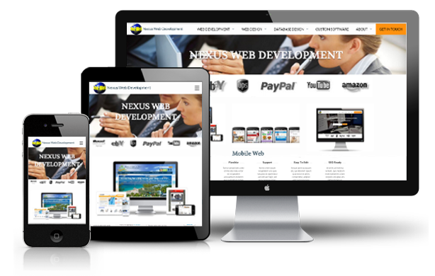  Mobile Web Design  Nexus Website  Development